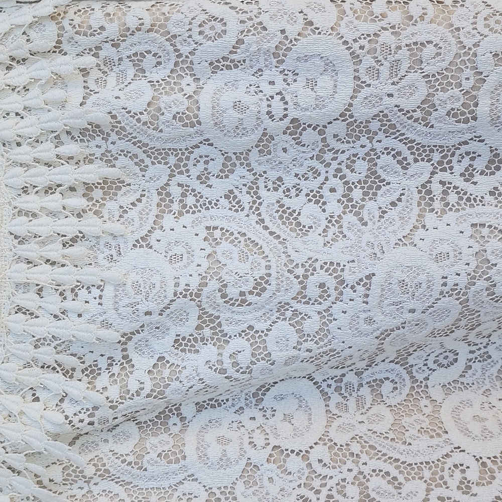 VTG JACKSON GRAVES Couture Lace Two Piece Set XS Wedding Bridal Maxi Skirt Suit - Picture 10 of 17